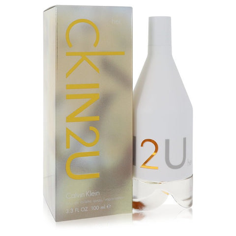 Image of Ck In 2u Eau De Toilette Spray By Calvin Klein For Women