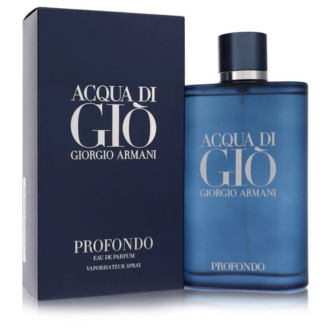 Image of Acqua Di Gio Profondo Eau De Parfum Spray By Giorgio Armani For Men