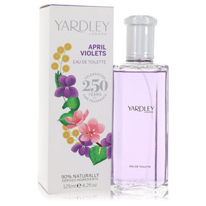 April Violets Eau De Toilette Spray By Yardley London For Women