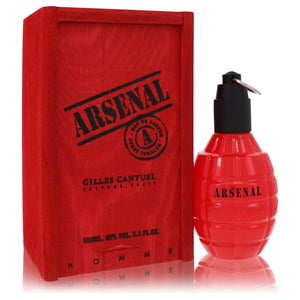 Arsenal Red Eau De Parfum Spray (New) By Gilles Cantuel For Men