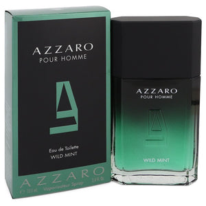 Azzaro Wild Mint Eau De Toilette Spray By Azzaro For Men