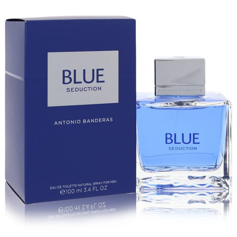 Image of Blue Seduction Eau De Toilette Spray By Antonio Banderas For Men