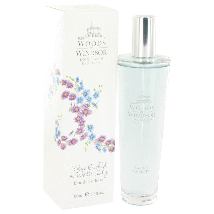 Blue Orchid & Water Lily Eau De Toilette Spray By Woods of Windsor For Women