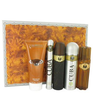 Cuba Gold Gift Set By Fragluxe For Men