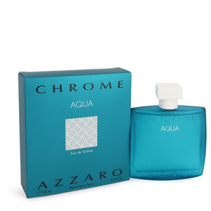 Chrome Aqua Eau De Toilette Spray By Azzaro For Men