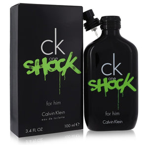 Ck One Shock Eau De Toilette Spray By Calvin Klein For Men