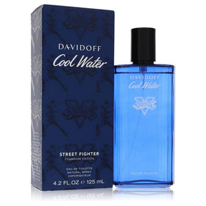 Cool Water Street Fighter Cologne By Davidoff Eau De Toilette Spray