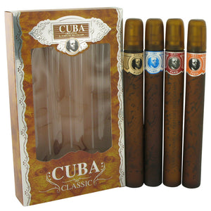 Cuba Blue Gift Set By Fragluxe For Men