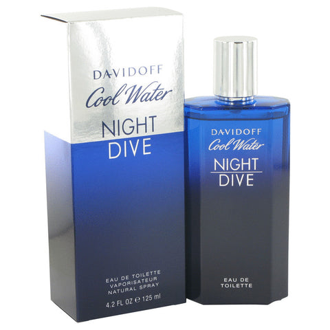 Image of Cool Water Night Dive Eau De Toilette Spray By Davidoff For Men