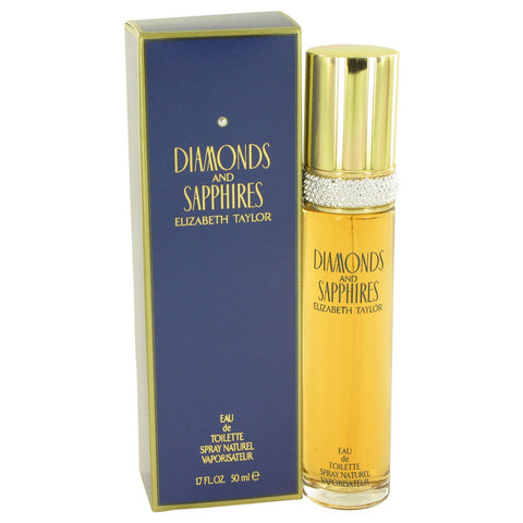 Image of Diamonds & Sapphires Perfume By Elizabeth Taylor Eau De Toilette Spray