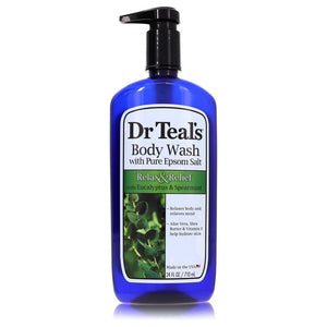 Dr Teal's Body Wash With Pure Epsom Salt Perfume By Dr Teal's Relax & Relief Body Wash with Eucalyptus & Spearmint