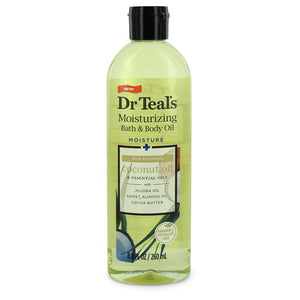 Dr Teal's Moisturizing Bath & Body Oil Perfume By Dr Teal's Nourishing Coconut Oil with Essensial Oils, Jojoba Oil, Sweet Almond Oil and Cocoa Butter