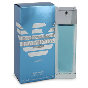 Emporio Armani Diamonds Rocks Eau De Toilette Spray By Giorgio Armani For Men