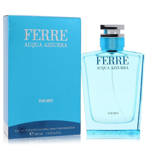 Image of Ferre Acqua Azzurra Cologne By Gianfranco Ferre Eau De Toilette Spray