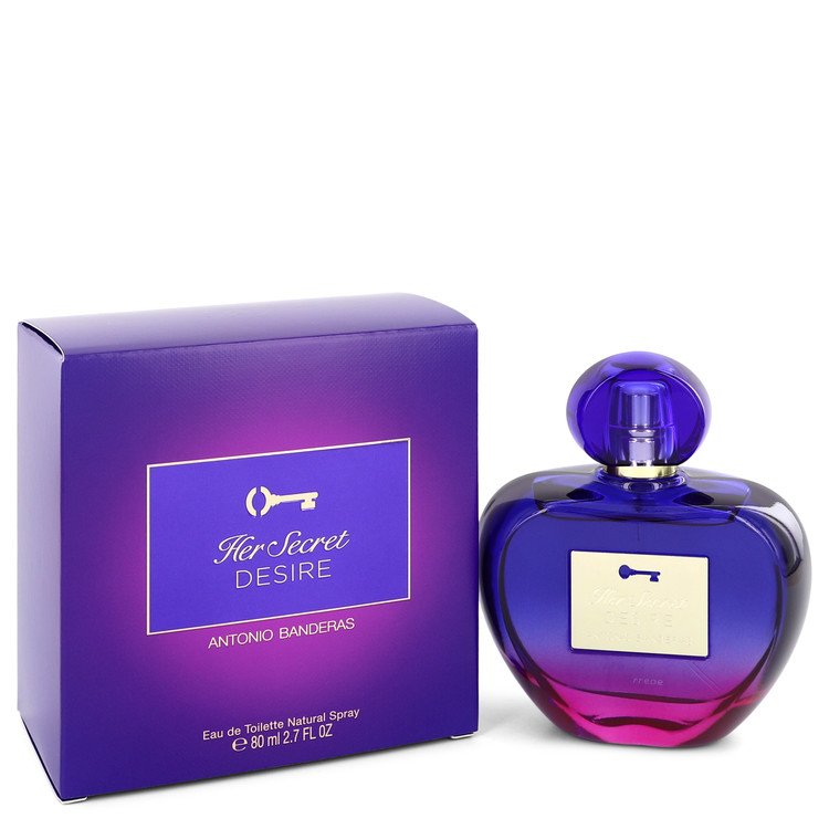 Her Secret Desire Eau De Toilette Spray By Antonio Banderas For Women
