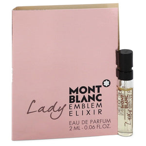 Lady Emblem Elixir Vial (sample) By Mont Blanc For Women