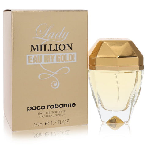 Image of Lady Million Eau My Gold Perfume By Paco Rabanne Eau De Toilette Spray