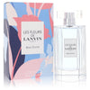 Les Fleurs De Lanvin Blue Orchid Eau De Toilette Spray By Lanvin For Women