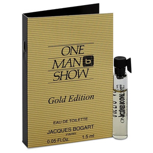 One Man Show Gold Vial (sample) By Jacques Bogart For Men