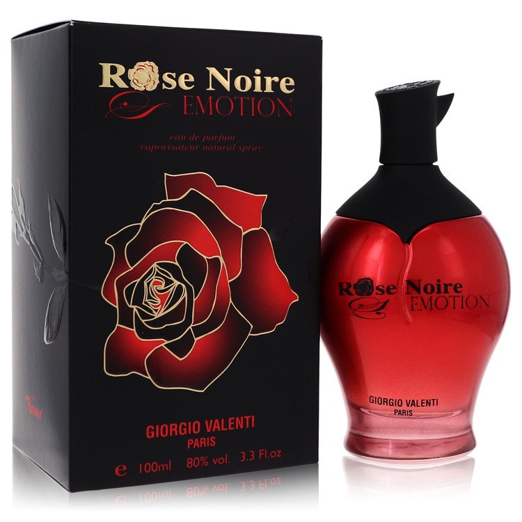 Rose Noire Emotion Perfume By Giorgio Valenti Eau De Parfum Spray