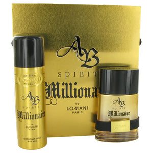 Spirit Millionaire Gift Set By Lomani For Men