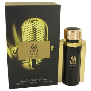 Victor Manuelle Gold Eau De Toilette Spray By Victor Manuelle For Men