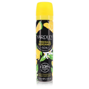 Yardley Freesia & Bergamot Perfume By Yardley London Body Fragrance Spray