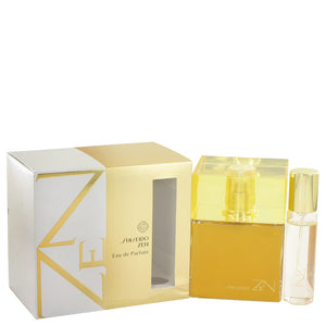 Zen Eau De Parfum Spray with .5 oz Mini EDP Spray By Shiseido For Women